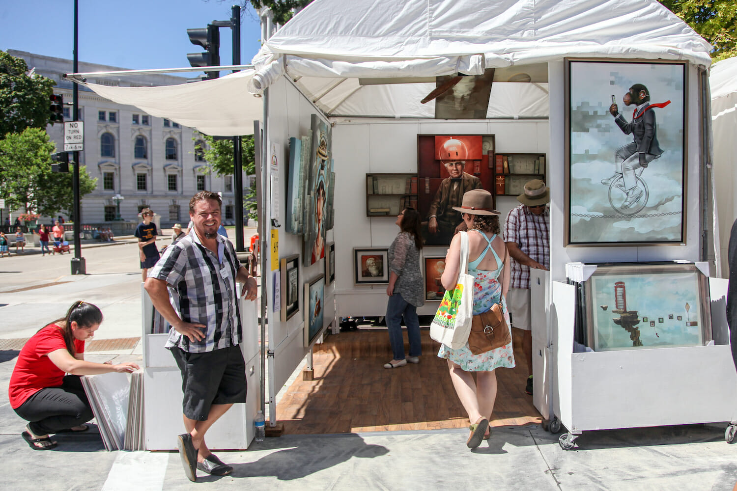 Art Fair on the Square Madison Museum of Contemporary Art