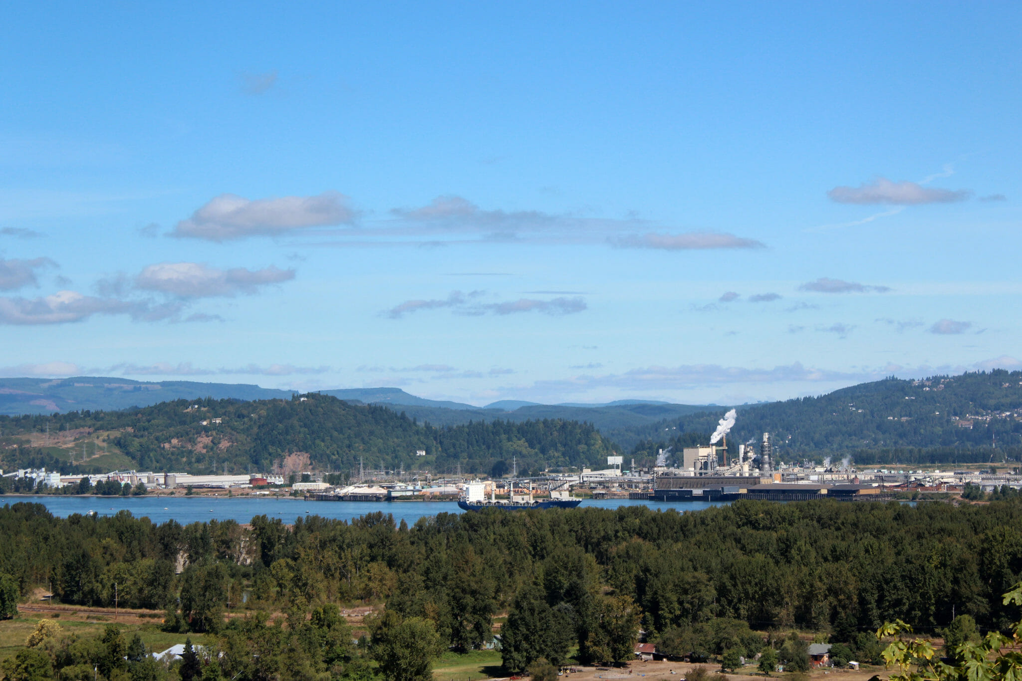 View of Astoria Oregon