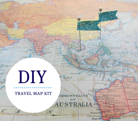 DIY Travel Map