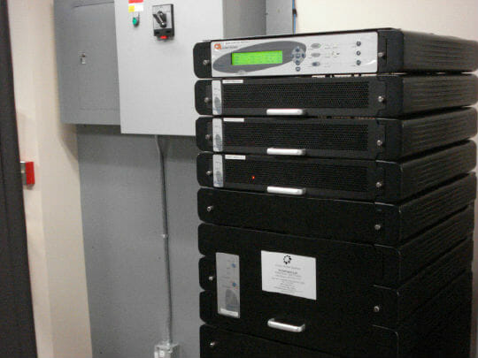 Park Bank UPS System Case Study - Gamatronic 30kVA UPS system