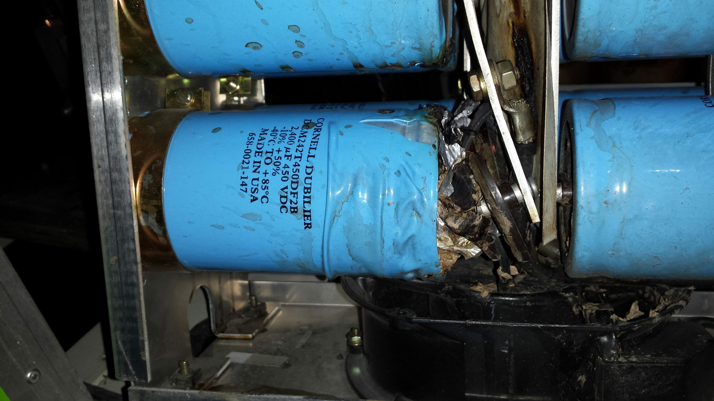 UPS Capacitor Failure