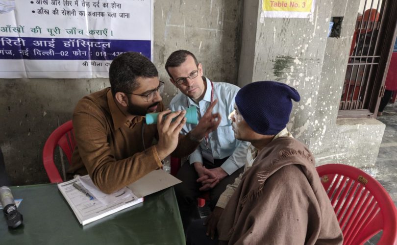 Chris Bowen Outreach Clinic India