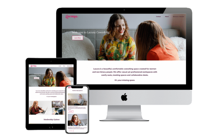 Lacuna Coworking Website