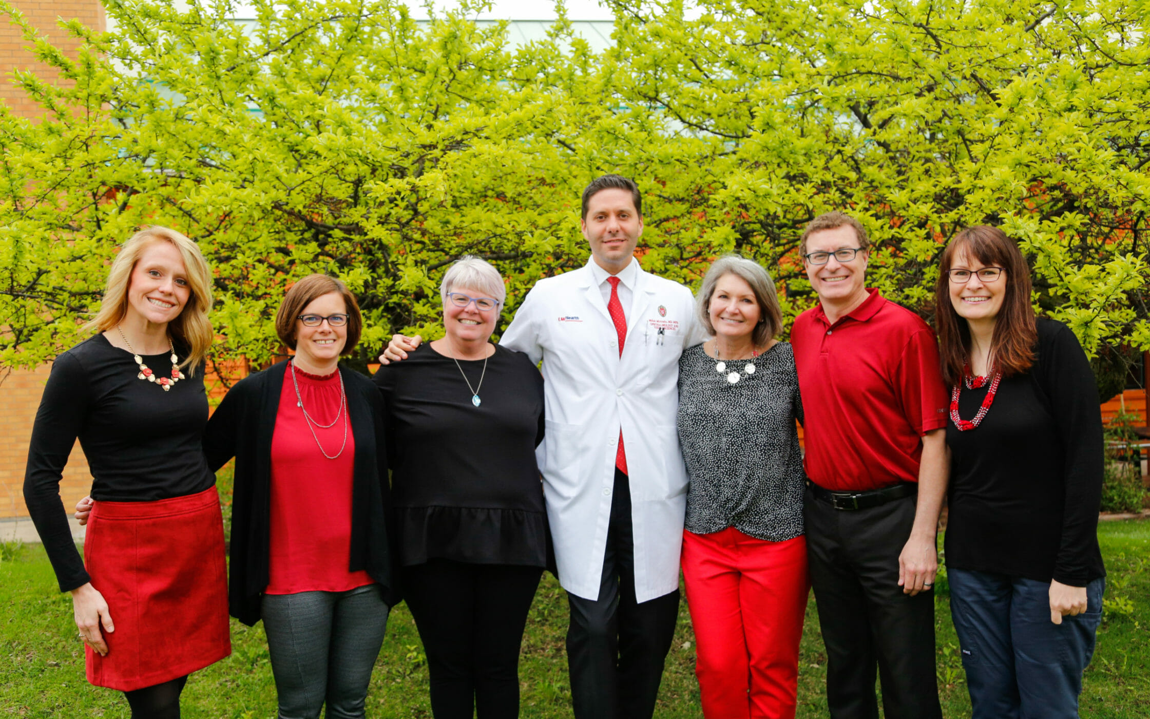 Clinical Eye Research Team Group Photo