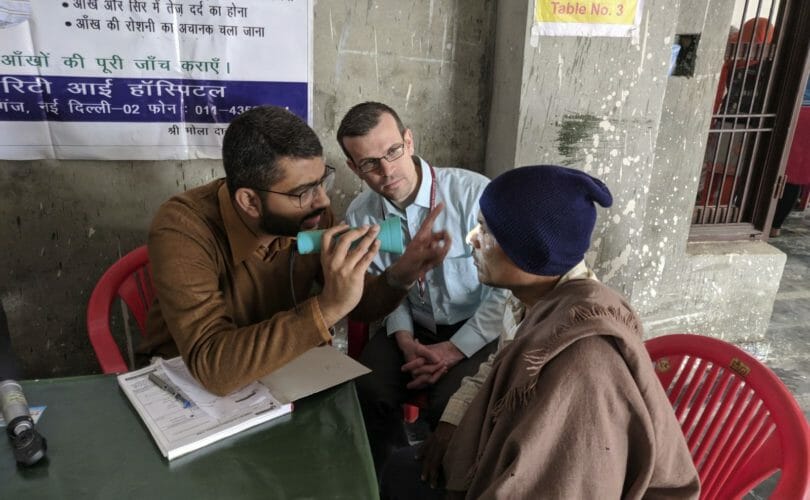 Chris Bowen Outreach Clinic India