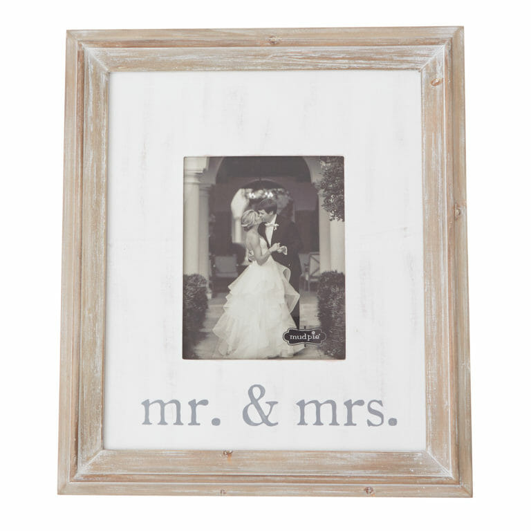 Photo of Mr. & Mrs. Large Wood Frame