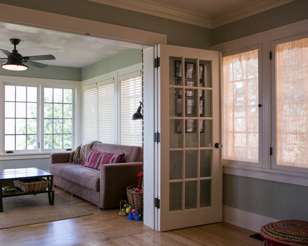 Historic restoration of a Madison, Wisconsin 1920's lakeside home.