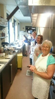 Goodman Food Pantry workers