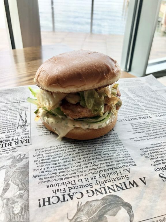 Photo of Salmon Burger