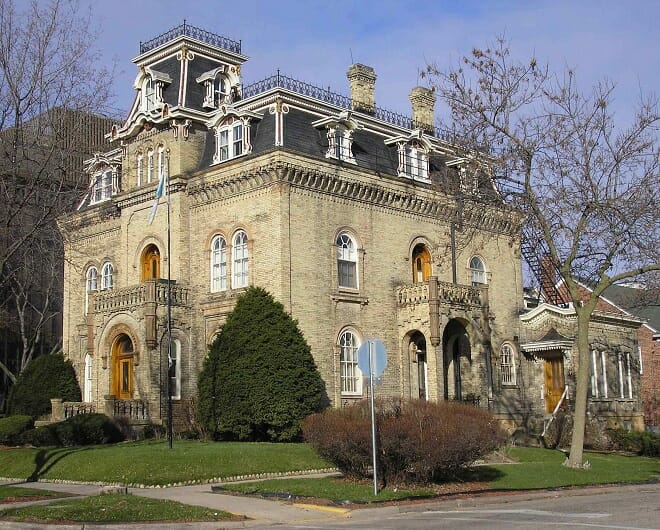 Keenan House in Madison's Mansion Hill Historic District